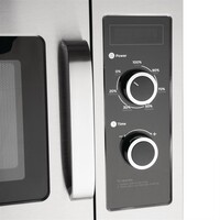 Mikrowelle Edelstahl 34l 1800W 36,8h x 52,8b x 57,4t cm