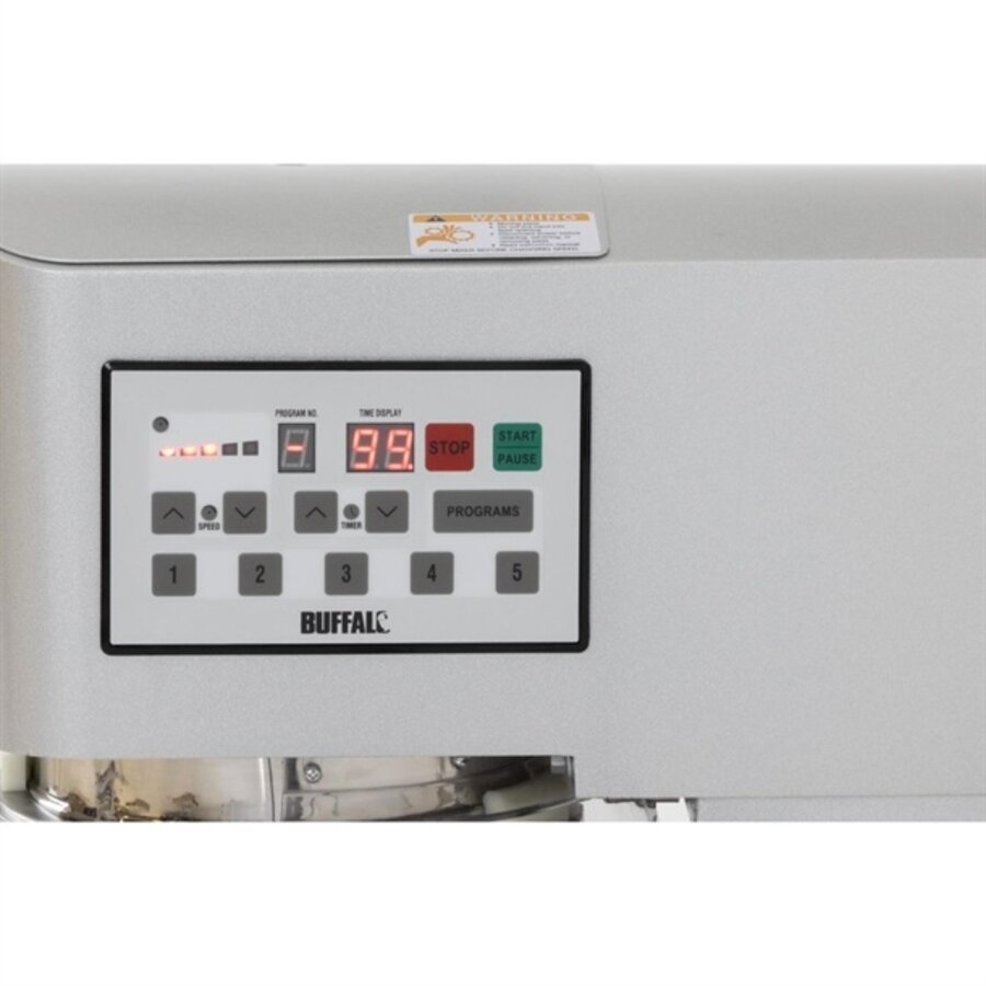 Batteur mélangeur planétaire numérique 30 litres 114,2 h x 61,1 l cm 220-240 V