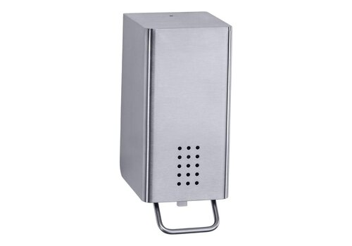  HorecaTraders Lotion- Zeepdispenser | 0,5L | RVS | B 97,8 x D 120 x H 200 
