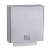 HorecaTraders Towel dispenser | Stainless steel | 1.5mm | W 300 x D 123 x H 300 mm