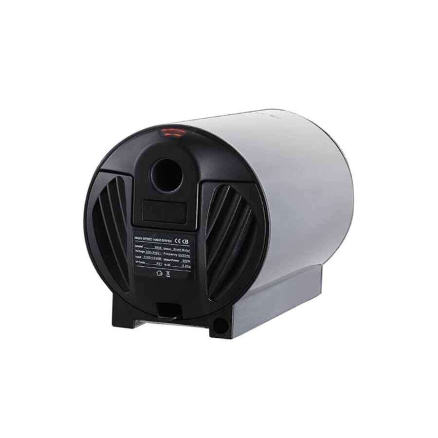 Sèche-mains | acier inoxydable | 500 W | L 153 x P 162 x H 280 mm