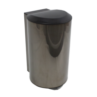 Sèche-mains | acier inoxydable | 500 W | L 153 x P 162 x H 280 mm