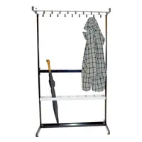 Wardrobe rack single-sided 19 hooks