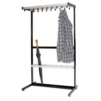 Wardrobe rack single-sided 19 hooks