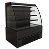 Combisteel Refrigerated display case | black | +2/+8 °C | 1510 (w) x 665 (d) x 1500 (h) mm