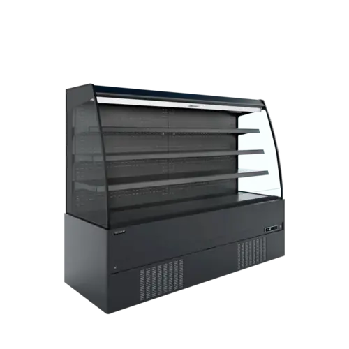  Tefcold MCB200  low wandkoeler | zwart | 1 tot +7 °C 