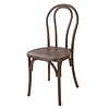 Bolero Chaises Soho en résine noyer (4 pièces)
