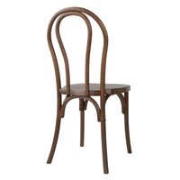 Chaises Soho en résine noyer (4 pièces)