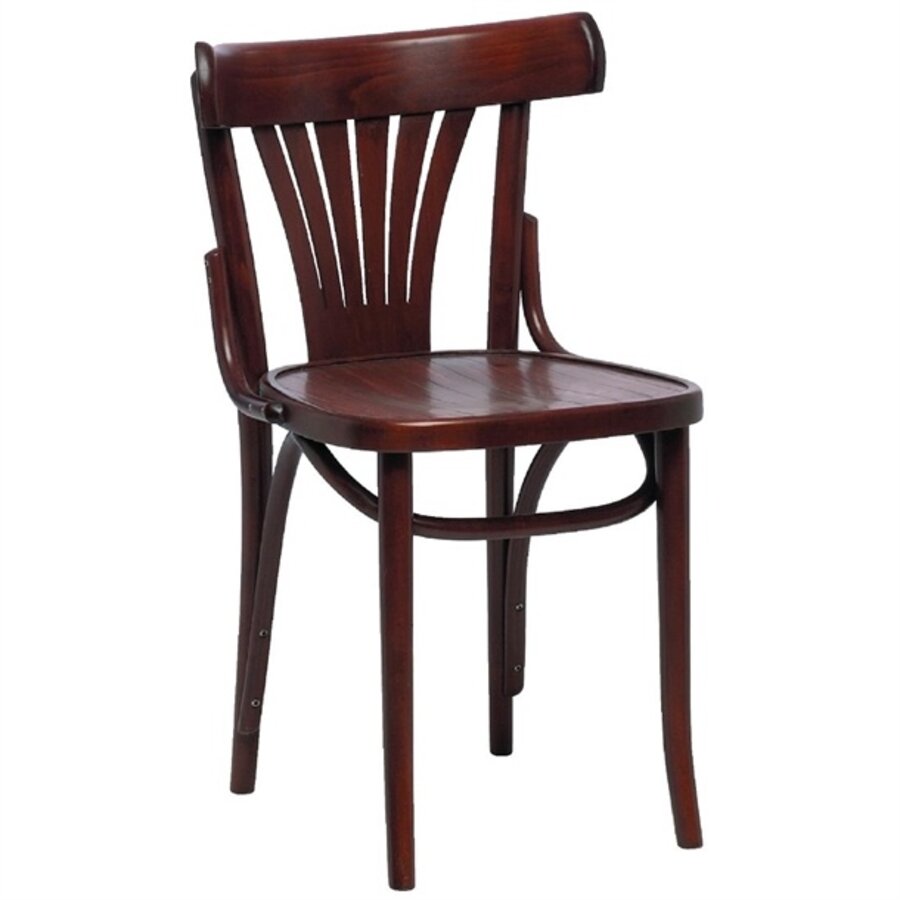 Chaises courbées en noyer (2 pièces)