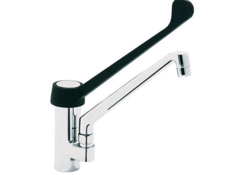  HorecaTraders Mitigeur monotrou - commande au coude - modèle de table - 200 mm 
