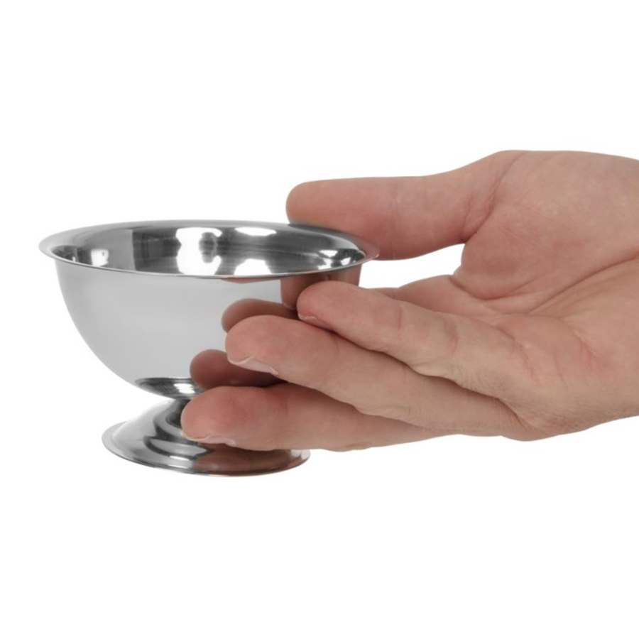 Coupe glacée en acier inoxydable | 16,5 cl. 8,9(Ø)cm | Par 5 pièces