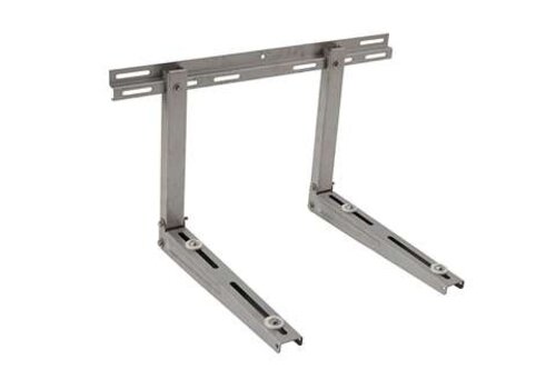  HorecaTraders Support mural en acier inoxydable 1,5 mm | 540x400x780mm | Capacité de charge de 100+100 kg 