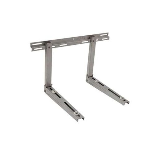  HorecaTraders Support mural en acier inoxydable 1,5 mm | 540x400x780mm | Capacité de charge de 100+100 kg 