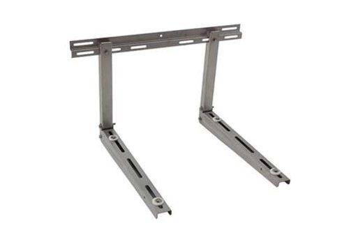  HorecaTraders Support mural en acier inoxydable 1,5 mm | 640x400x780mm | 90+90kg 
