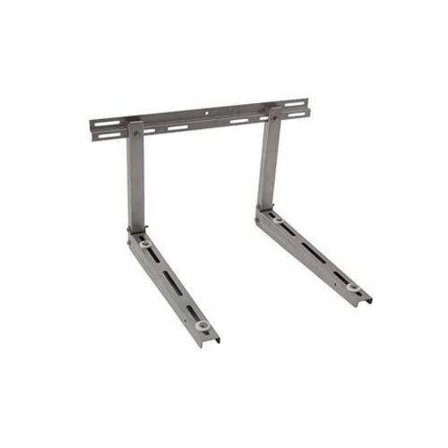  HorecaTraders Support mural en acier inoxydable 1,5 mm | 640x400x780mm | 90+90kg 