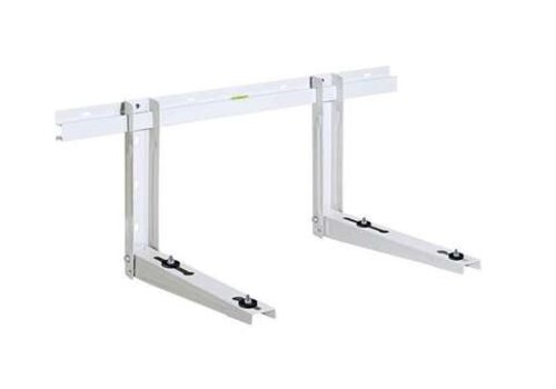  HorecaTraders Support mural laqué 1,5 mm | 465x400x800mm | 80+80kg 