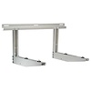 HorecaTraders Muurkonzole gelakt | met traverse | 1000x600x1000mm | 80+80kg