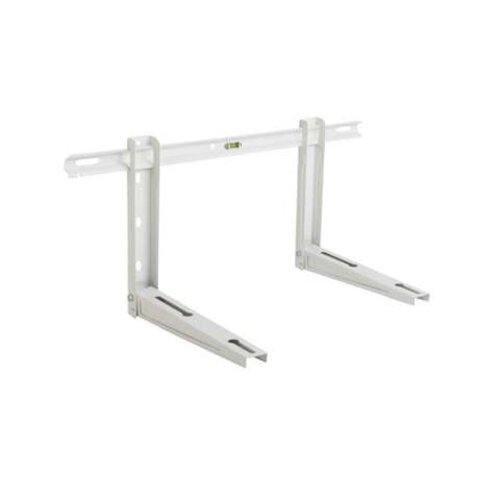  HorecaTraders Muurkonzole gelakt | met traverse | 420x400x800mm | 60+60kg 