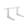HorecaTraders Wandhalterung lackiert | mit Traverse | 550x400x800mm | 80+80 kg