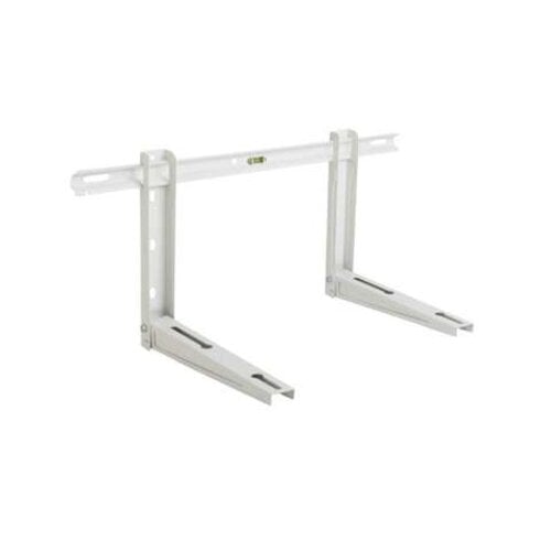 HorecaTraders Muurkonzole gelakt | met traverse | 550x400x800mm | 80+80kg 