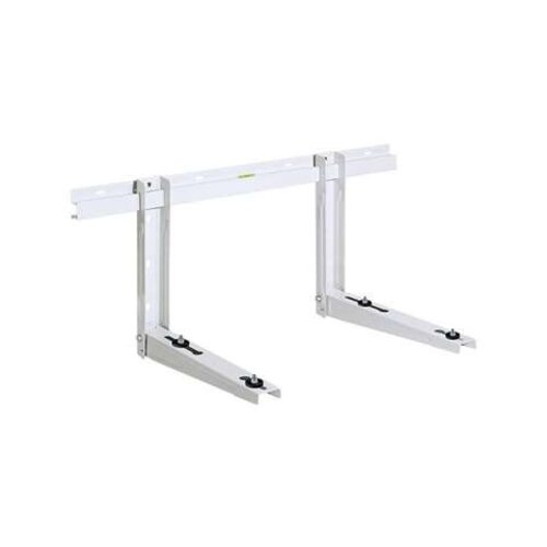  HorecaTraders Muurkonzole gelakt | met traverse | 420x400x800mm | 60+60kg 