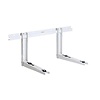 HorecaTraders Support mural laqué | avec traverse | 550x400x800mm | 80+80kg
