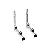 HorecaTraders Konzolenkit verzinkt | 38x40x450mm | inclusief m8 trillingsdempers