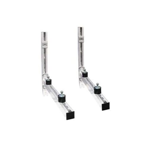  HorecaTraders Konzolenkit verzinkt | 38x40x450mm | inclusief m8 trillingsdempers 