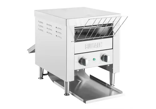  Buffalo Buffalo Doppelscheiben-Förderbandtoaster | 20 (H) x 36,5 (B) x 42 (T) cm 