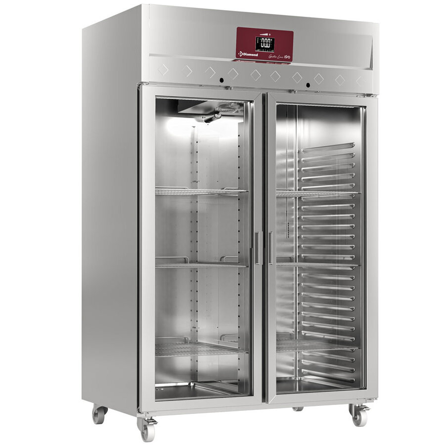 Réfrigérateur traiteur avec portes vitrées 1402 litres