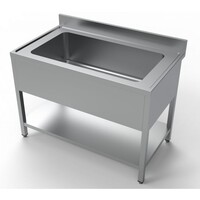 Waschbecken | Edelstahl | 1200x700x850 (h) mm