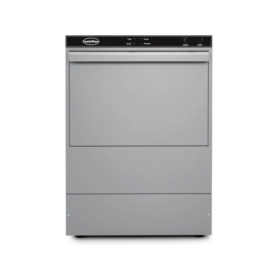 Lave-vaisselle à chargement frontal avec pompe distributrice de savon | 472x532x709(h) mm