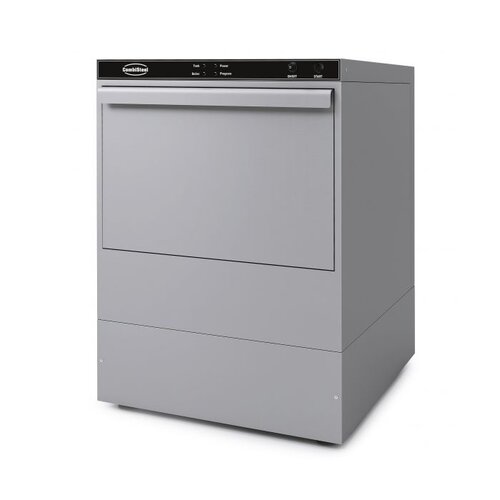  HorecaTraders Frontlader-Geschirrspüler mit Spülmittelspenderpumpe | 472x532x709(h) mm 