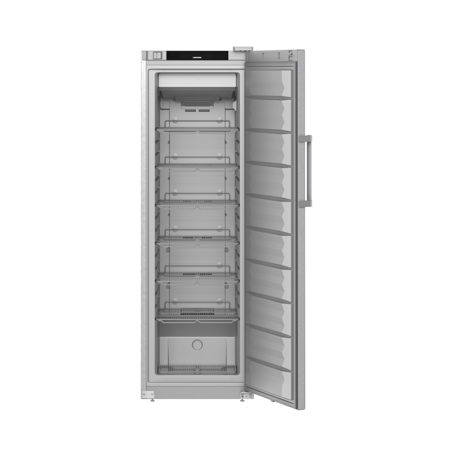 Congélateur FFFCvg 4001 | acier inoxydable | +10°C à 40°C | 59,7x65,4x188,4(h) cm