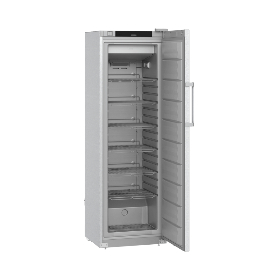 Congélateur FFFCvg 4001 | acier inoxydable | +10°C à 40°C | 59,7x65,4x188,4(h) cm