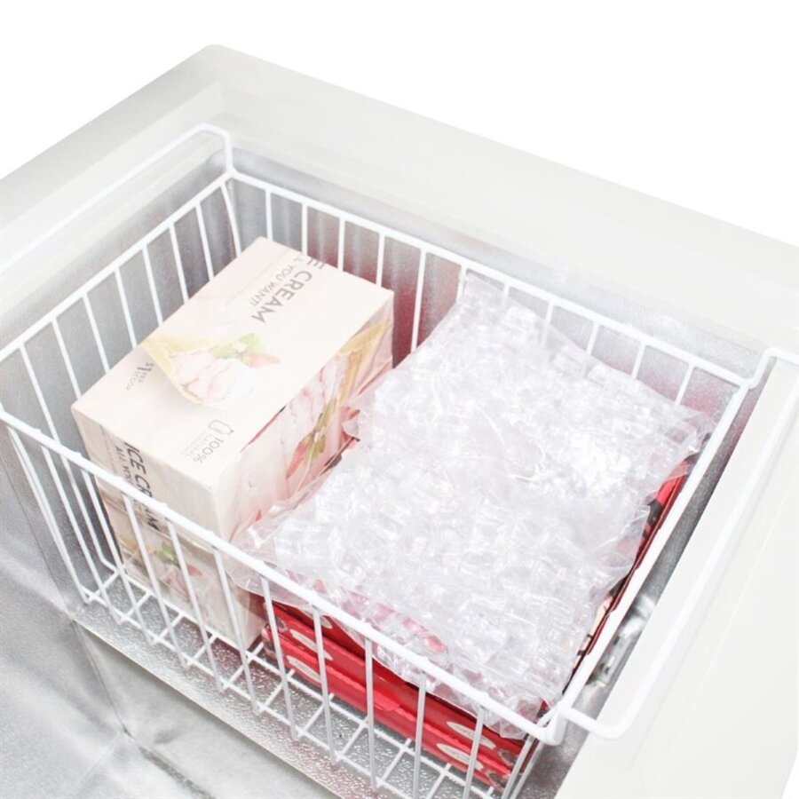 Congélateur coffre Polar série G | Couvercle en acier inoxydable | 581 litres