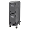 HorecaTraders Chariot haut et chaud Cambro Ultra Pro Cart | Gris anthracite | 150,1 (h) x 86,3 (l) x 55,6 (p) cm
