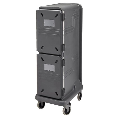  HorecaTraders Cambro Ultra Pro Cart Tall Cold Cart | Charcoal gray | 150.1(h) x 86.3(w) x 55.6(d)cm 