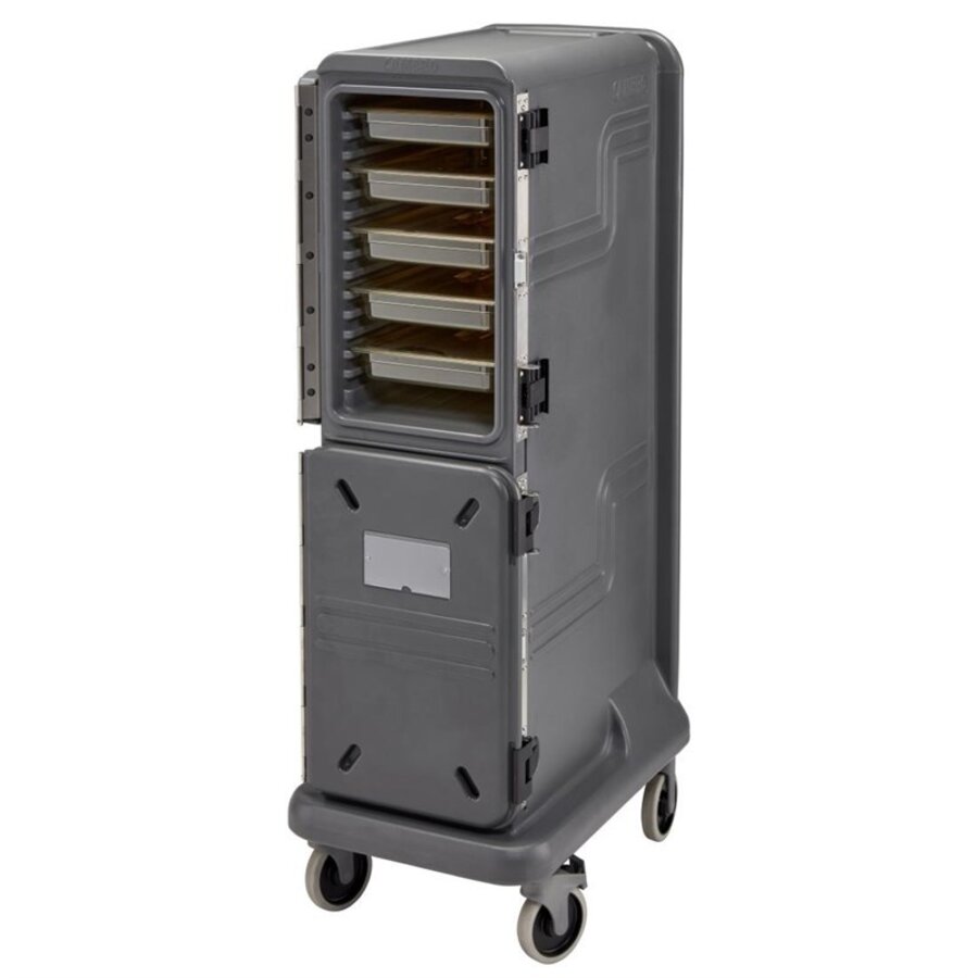 Chariot réfrigéré haut Cambro Ultra Pro Cart | Gris anthracite | 150,1 (h) x 86,3 (l) x 55,6 (p) cm