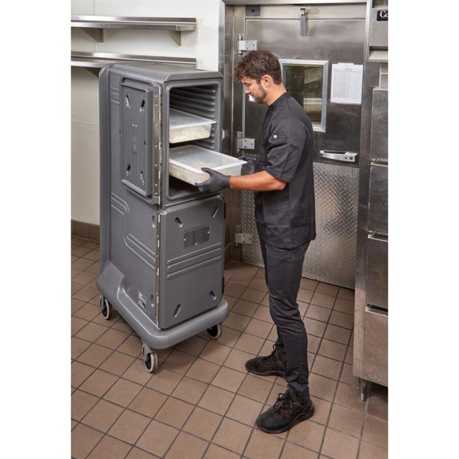 Cambro Ultra Pro Cart Tall Cold Cart | Charcoal gray | 150.1(h) x 86.3(w) x 55.6(d)cm