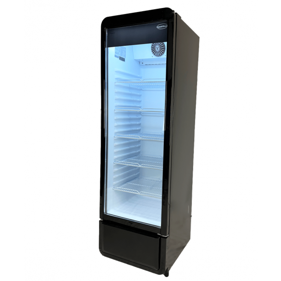 RÉFRIGÉRATEUR 1 PORTE VITRÉE PIB-280R | Dimensions : 540 x 560 x 1725 mm | 280L