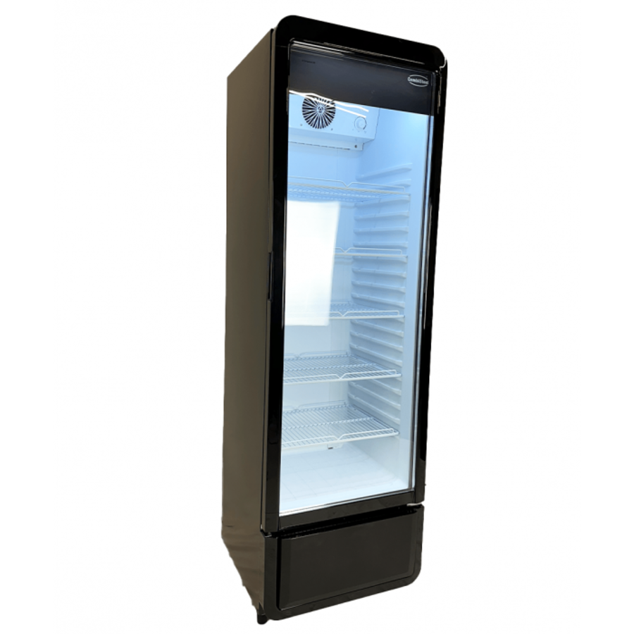 RÉFRIGÉRATEUR 1 PORTE VITRÉE PIB-280R | Dimensions : 540 x 560 x 1725 mm | 280L
