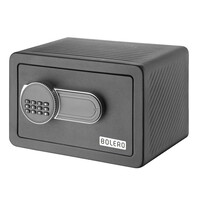 Coffre-fort pour chambre d'hôtel noir | 200(H)x310(L)x200(P)mm