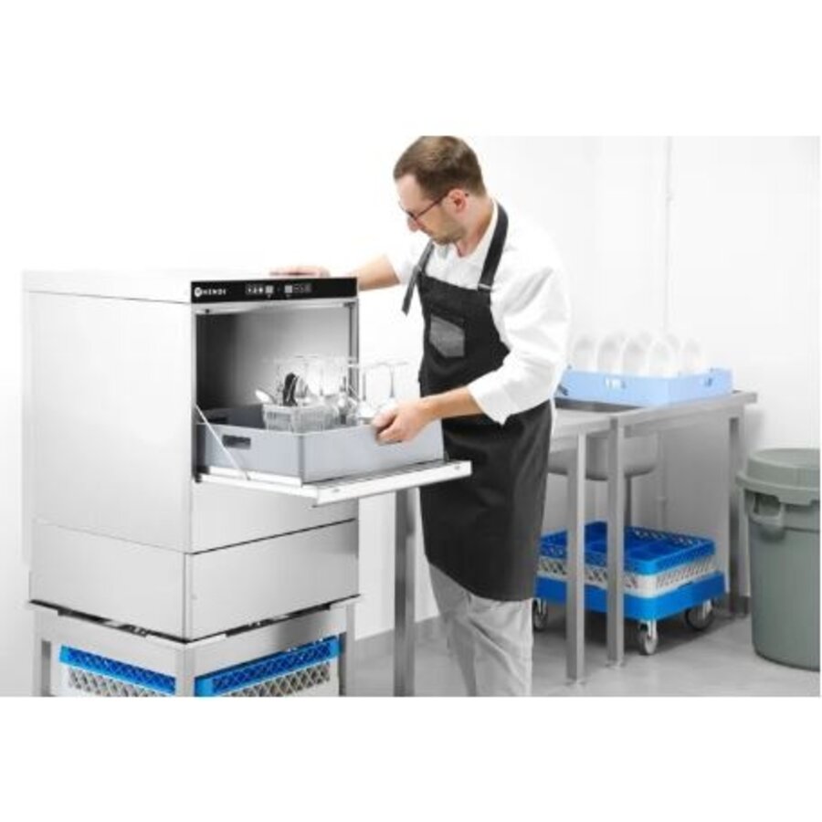 Machine à laver les verres de l'entreprise 40 x 40 cm