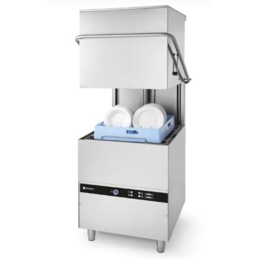 Lave-vaisselle à capot 50x50 avec pompe de nettoyage 400V