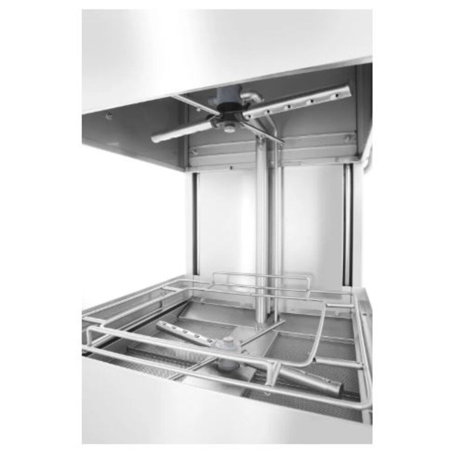 Doorschuifvaatwasser Elektronische Bediening 73 Korven/u 675x675x1440 mm 400V