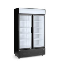 Horeca Koelvitrine met dubbele deur 643 l 230V 510W