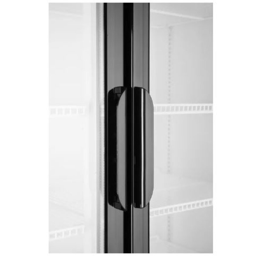 Vitrine réfrigérée double porte 643 l 230 V 510 W