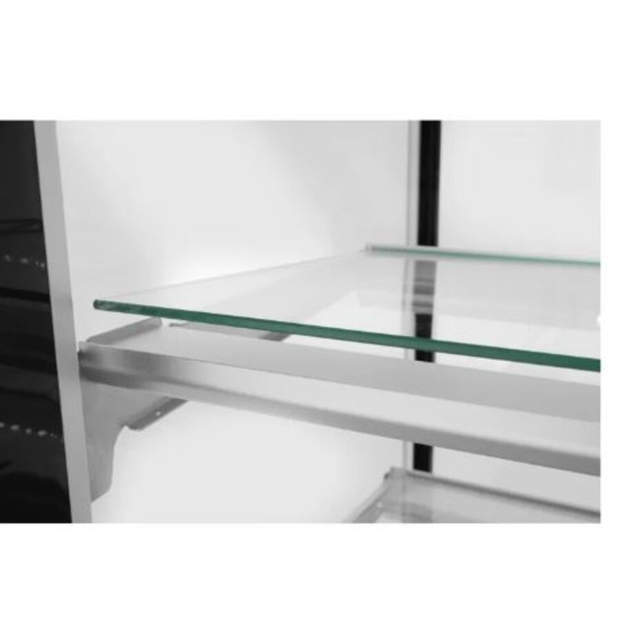 Hospitality Refrigerated display case with two shelves 410 l 230V 490W