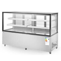 Vitrine réfrigérée hôtelière à deux étagères 610 l 230 V 500 W